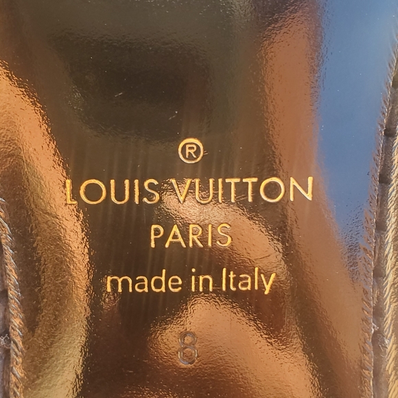 Louis Vuitton Auteuil Slipper black monogram print velvet main image 10
